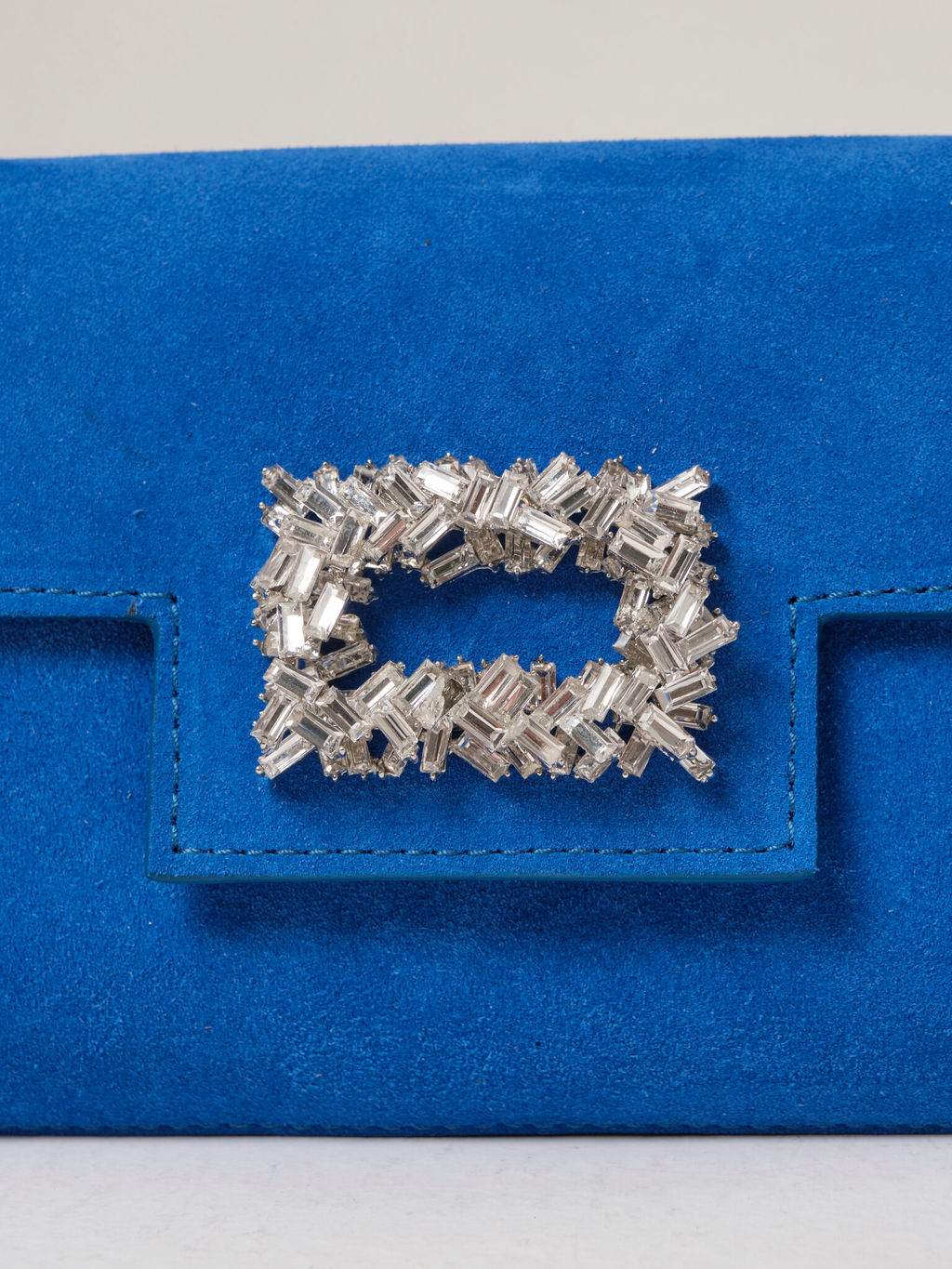 Клатч замшевый Deboro 31016 сапфировый