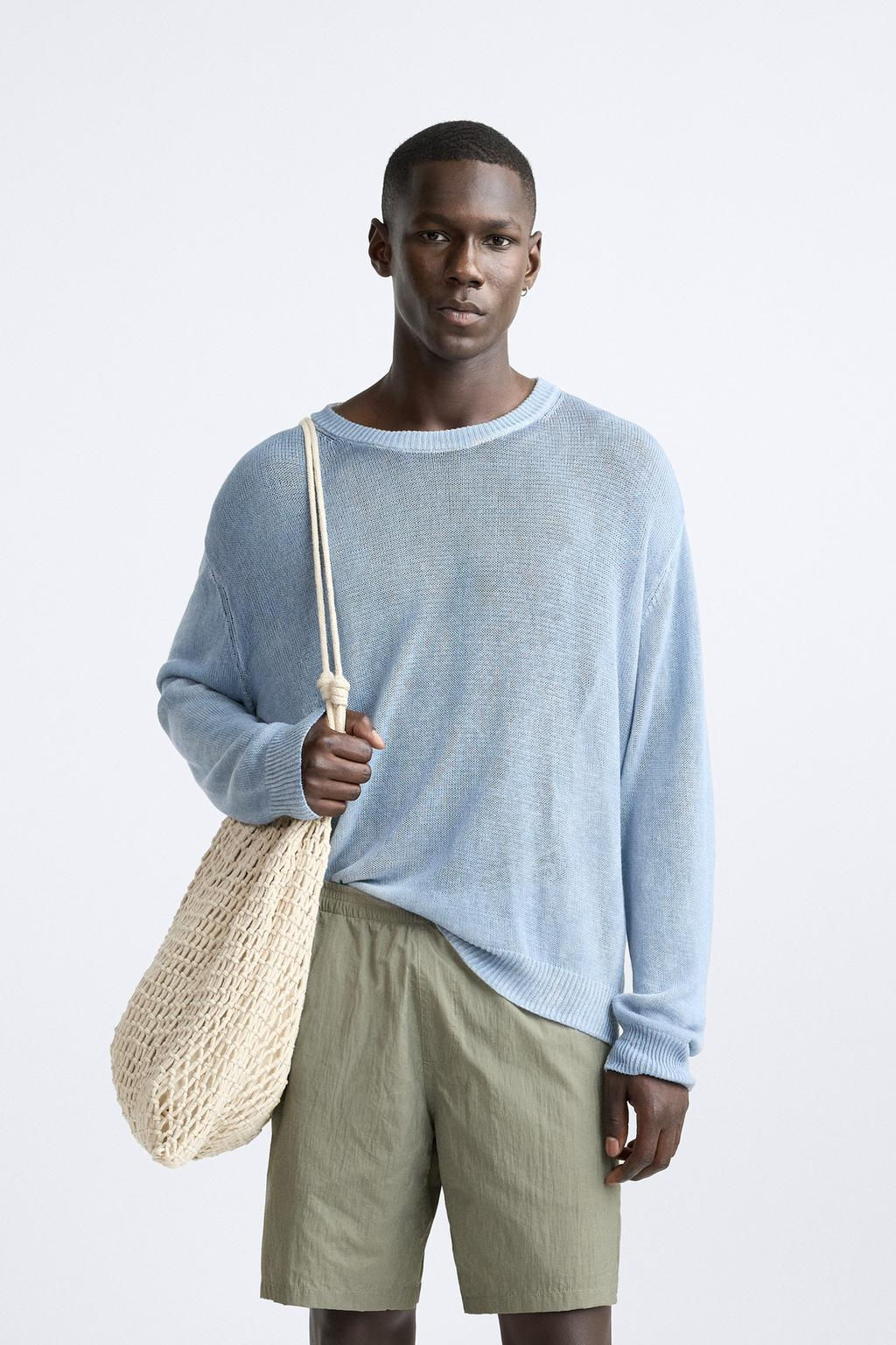 BURUSUK EFEKTLI UZUN DENIZ SORTU - Zara фото 10