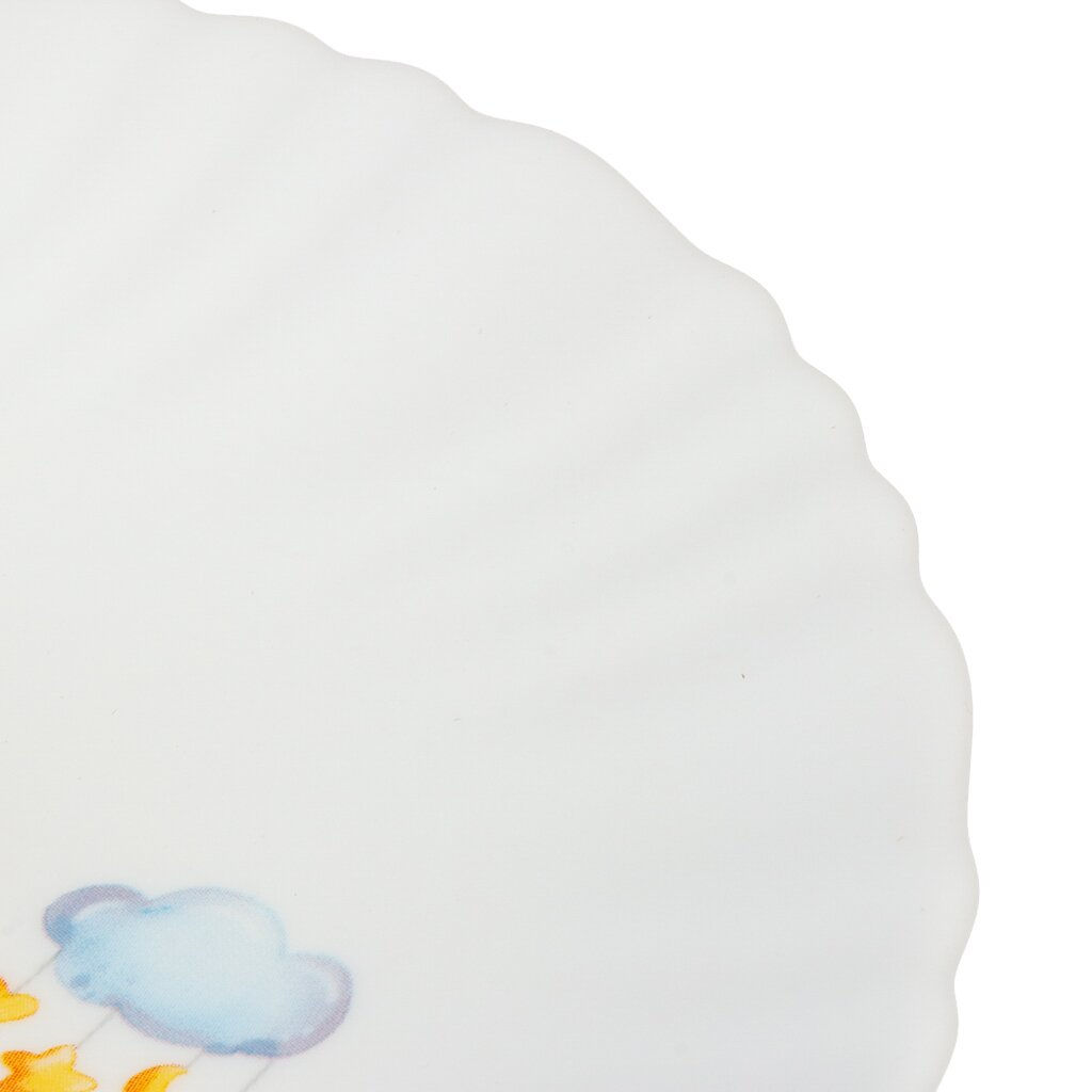 Набор посуды Жирафик, стеклокерамика, 3 шт, тарелка 19см, пиала 15см, кружка 190мл (469524) /DANIKS/  фото 6