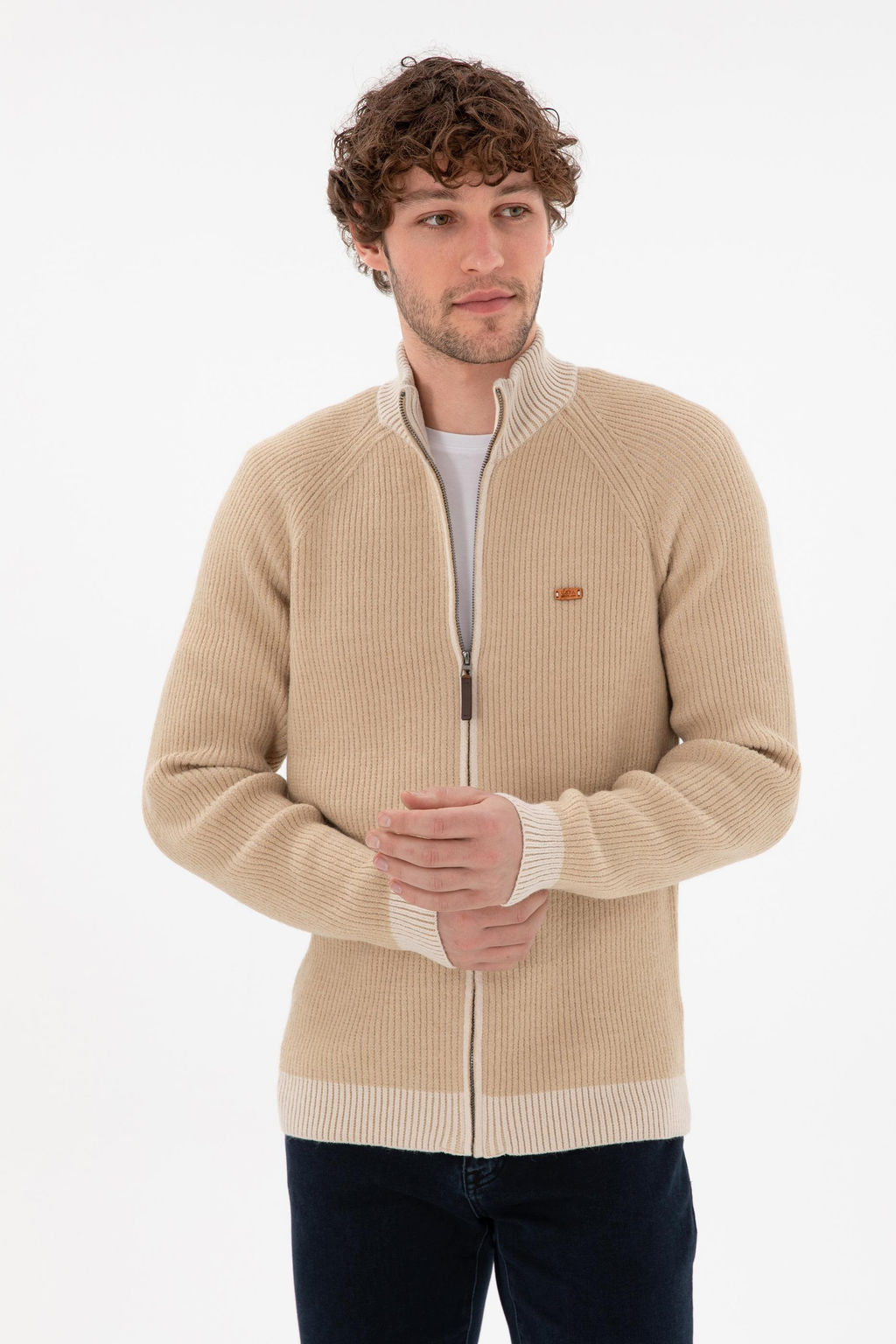 Мужской песчаный трикотаж кардиган Неожиданная скидка в корзине - U.s. polo assn фото 10