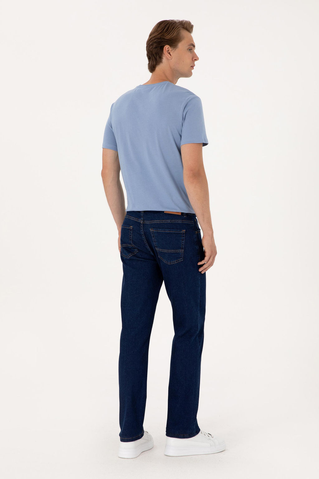 Erkek Koyu Mavi Jean Pantolon - U.s. polo assn фото 4