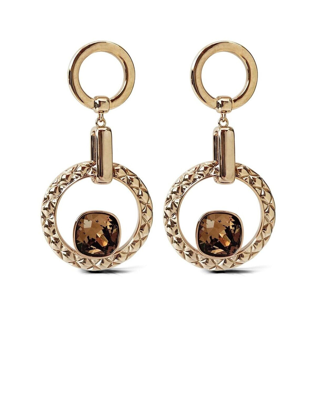 Серьги с кристаллами Swarovski