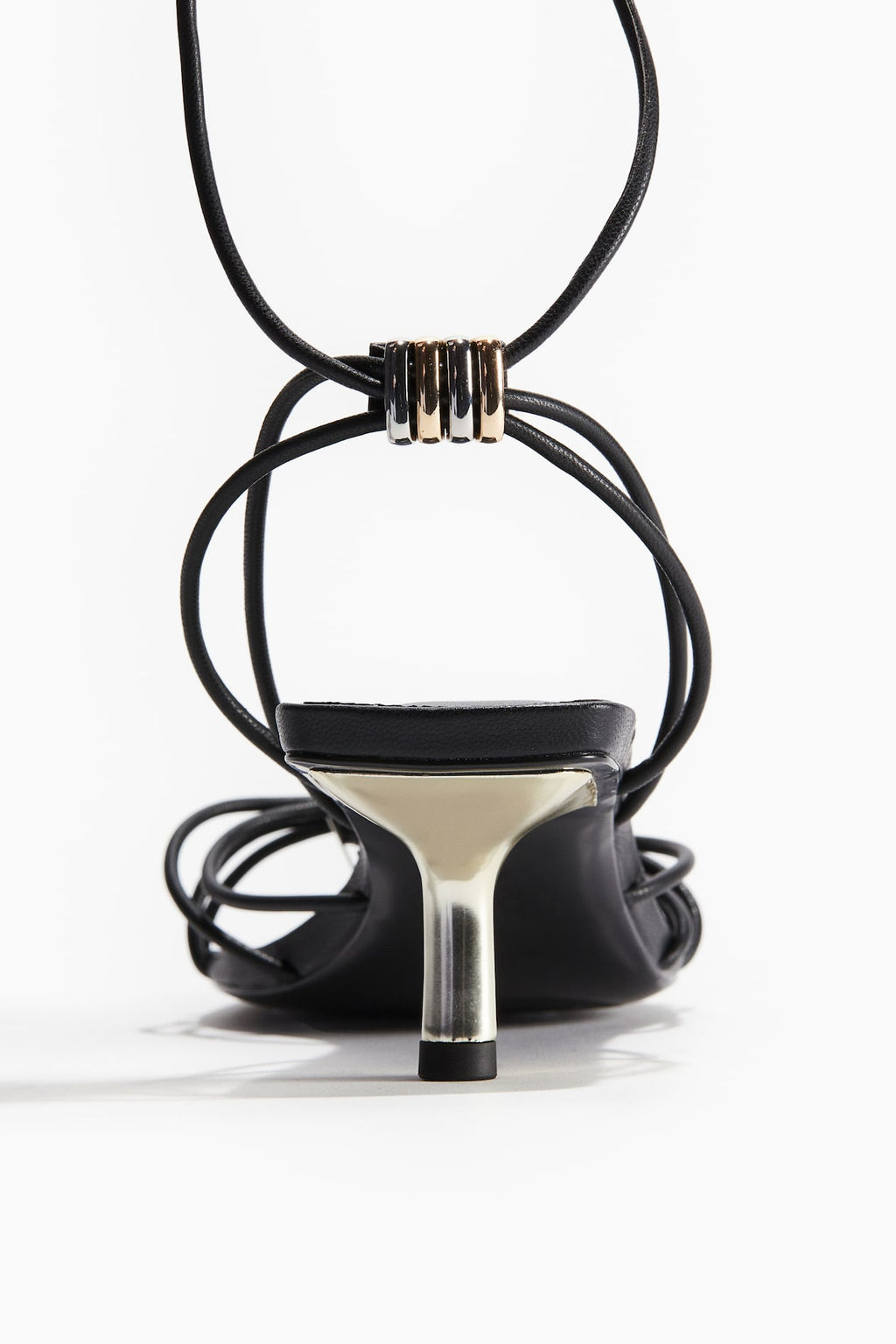 Sandalias de tacon con tiras - H&m фото 4