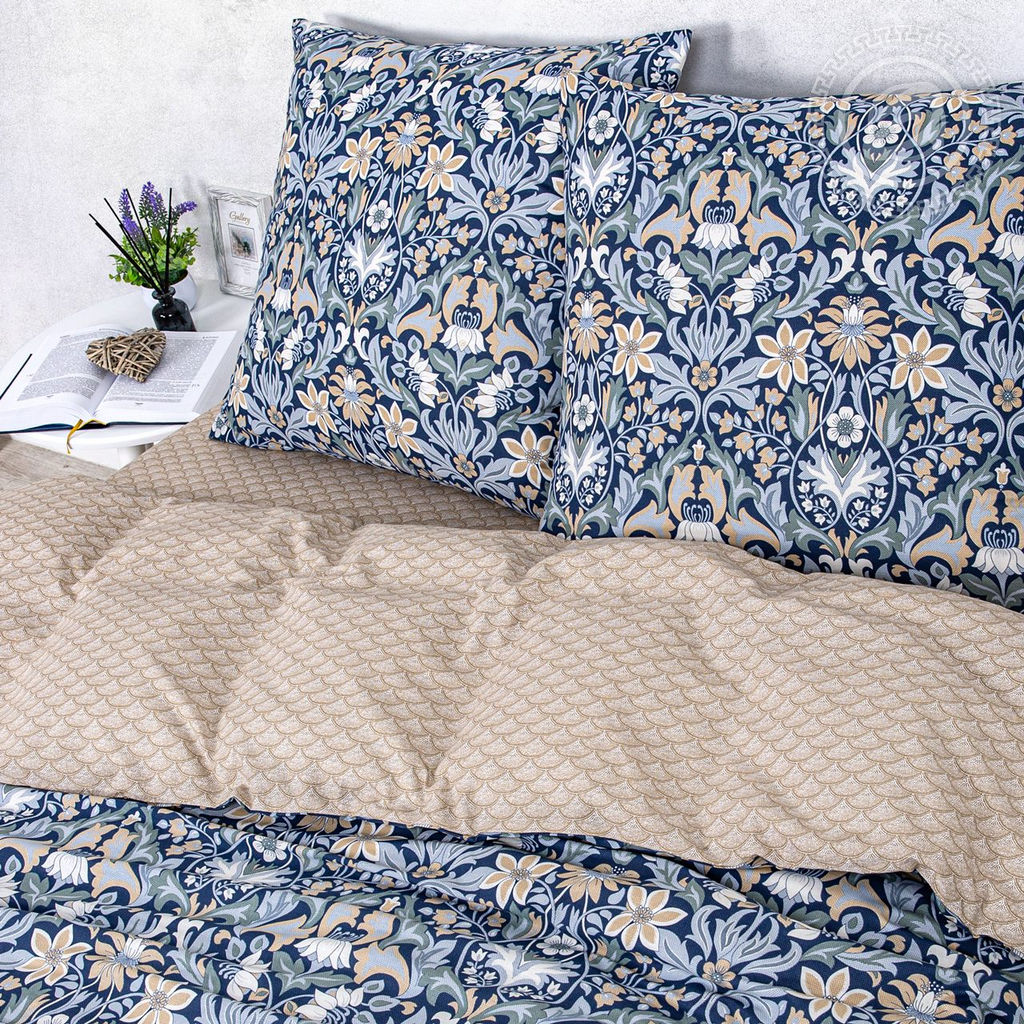 Постельное белье Ар-Деко (поплин DE LUXE) 1,5 сп./Пододеяльник: 1 шт. - 215*145; Простыня: 1 шт. - 215*150; Наволочка: 2 шт. - 70*70; DE LUXE - Артпостель фото 2