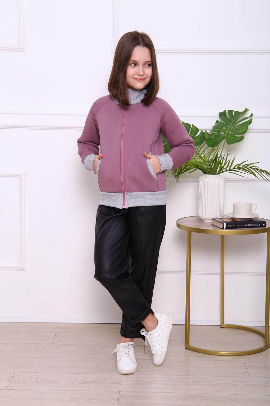 IV-CAPRIZ Киндер - толстовка сухая роза