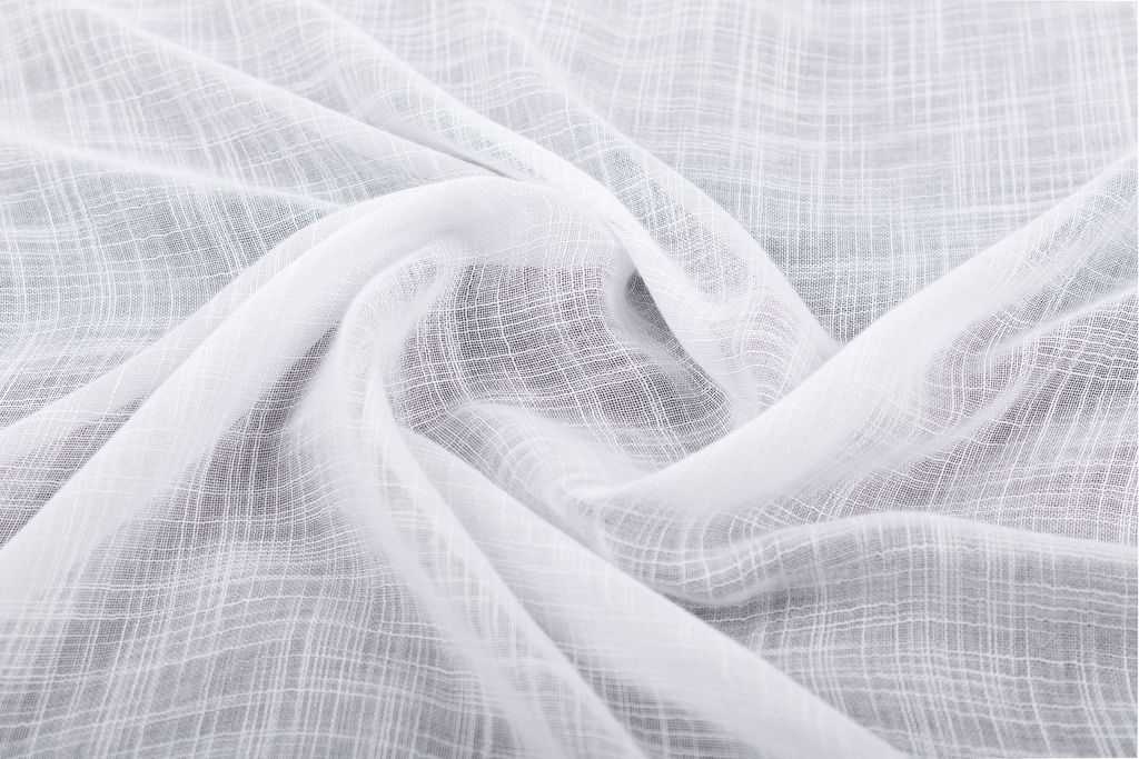 Платок турецкий на голову, однотонный MAGROM, белый, 97 х 97 см, из 100% льна