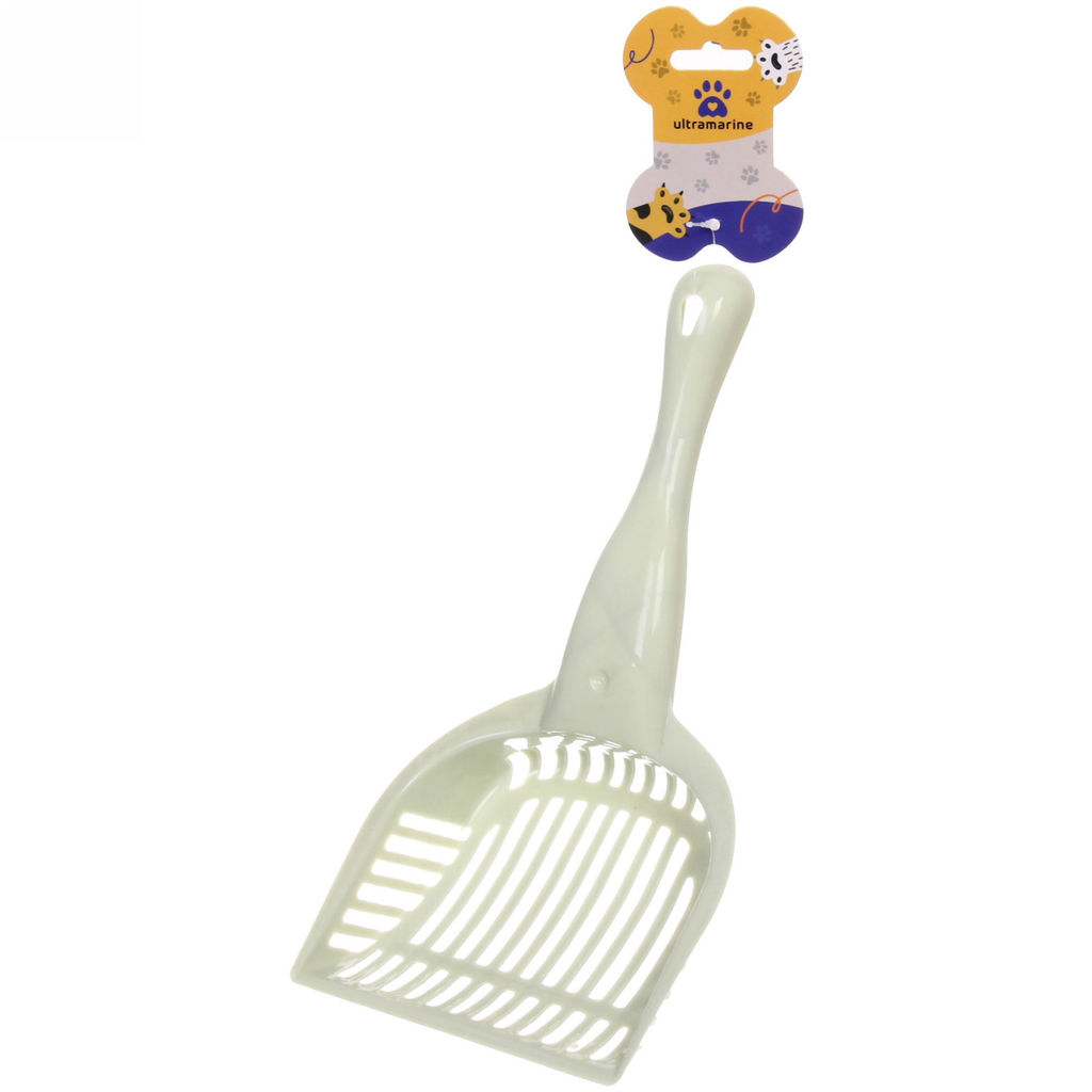 Цена за 4 шт. Совок для кошачьего туалета "ДОНКОТТИКО", классический, цвет фисташковый, 28*13,5см (лейбл)