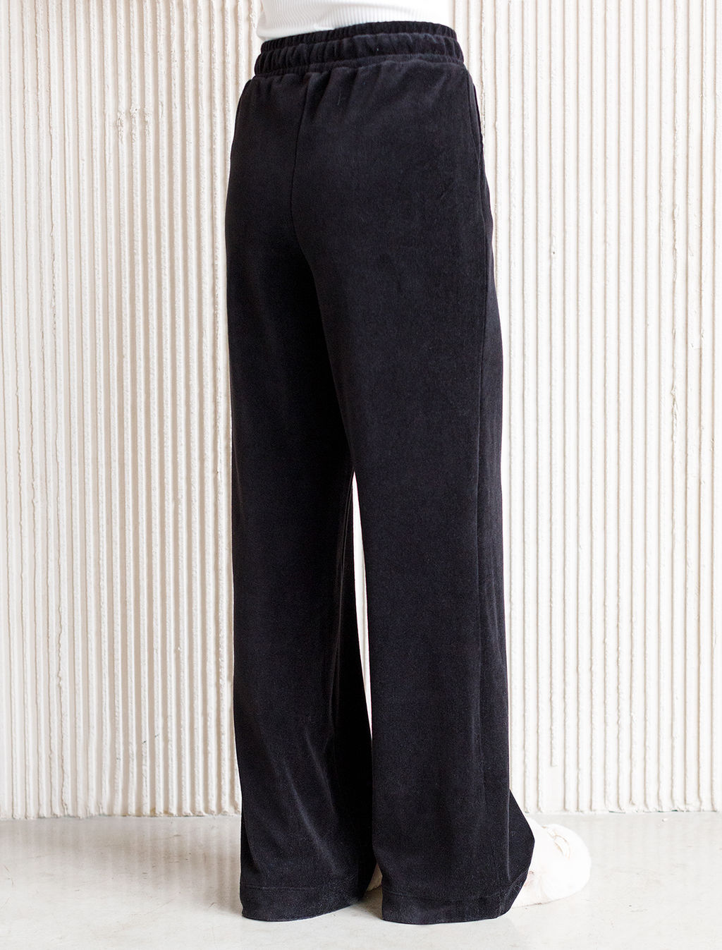 Прямые брюки из бархатистого велюра - Vilatte фото 8