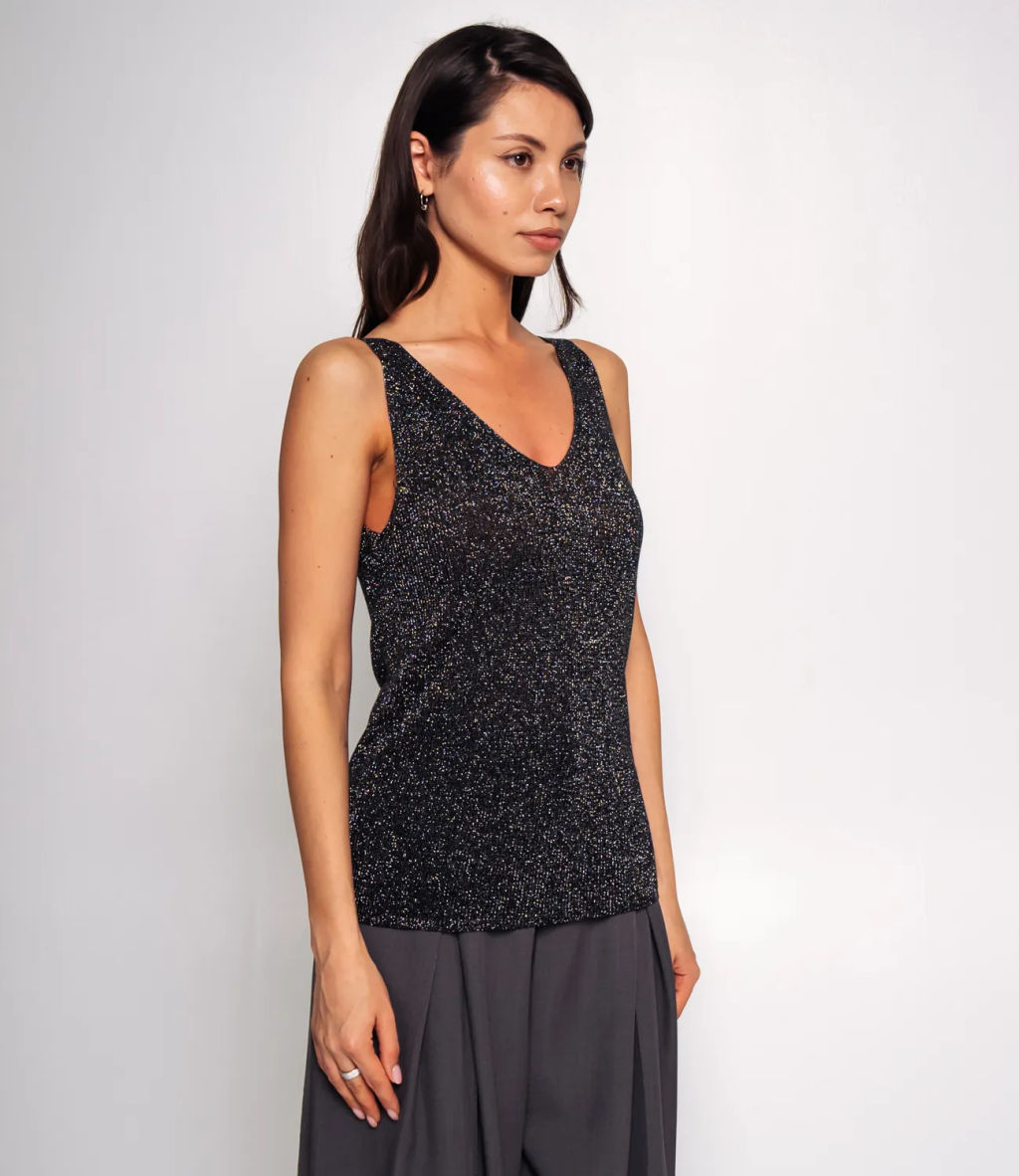 Топ #КТ805 (9), чёрный