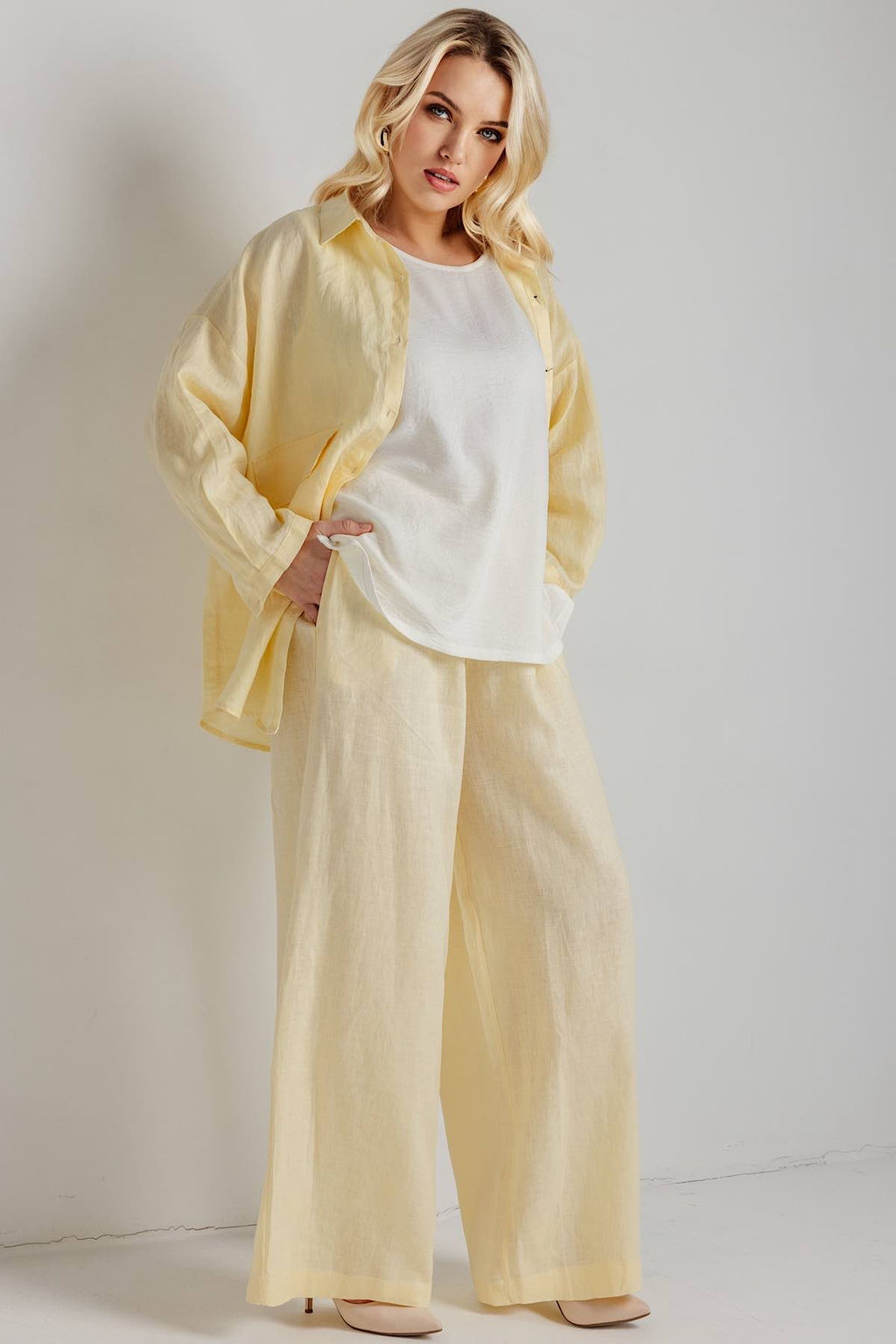 Брюки женские Б95098/02/Желтый