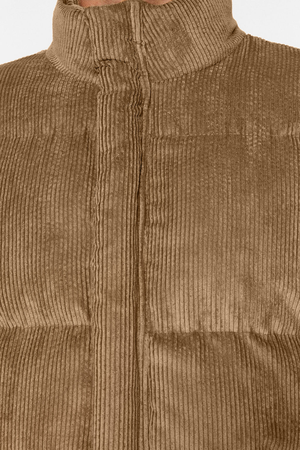 TRENDYOL MAN Camel Regular Fit Dik Yaka Fitilli Kadife Sisme K?sl?k Mont TMNAW22MO0182 - Trendyolmilla фото 12