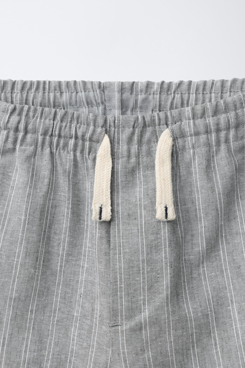 PANAL?N RAYAS CON LINO / Gris - Zara фото 3