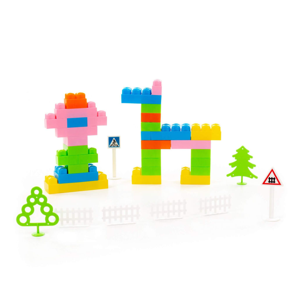 Конструктор Малютка (94 элемента) (в пакете) - Полесье фото 3