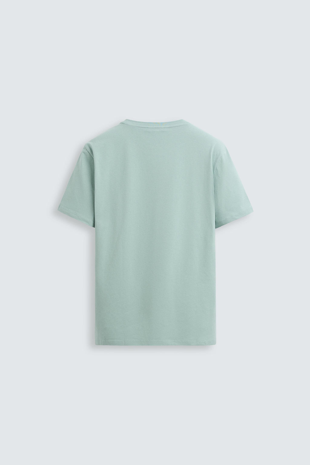CAMISETA SLIM FIT B?SICA /01 / Verde claro - Zara фото 2