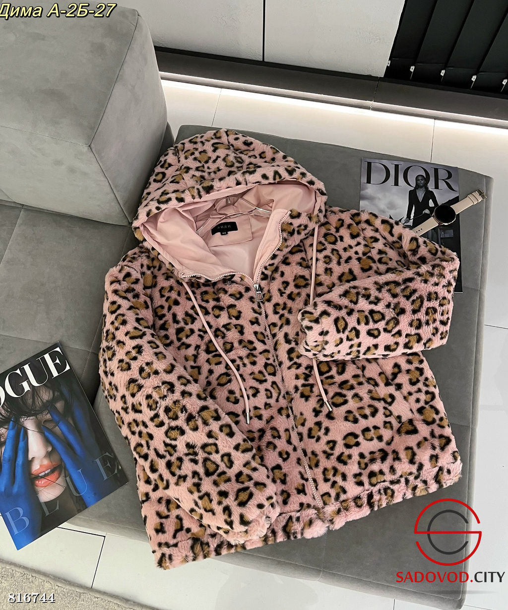 Шуба женская с капюшоном - Bruno фото 4