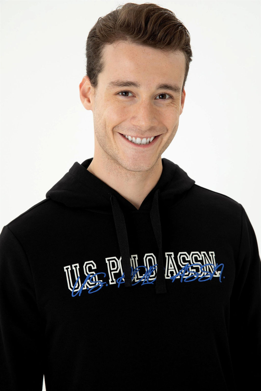 Мужской черный свитшот - U.s. polo assn фото 9