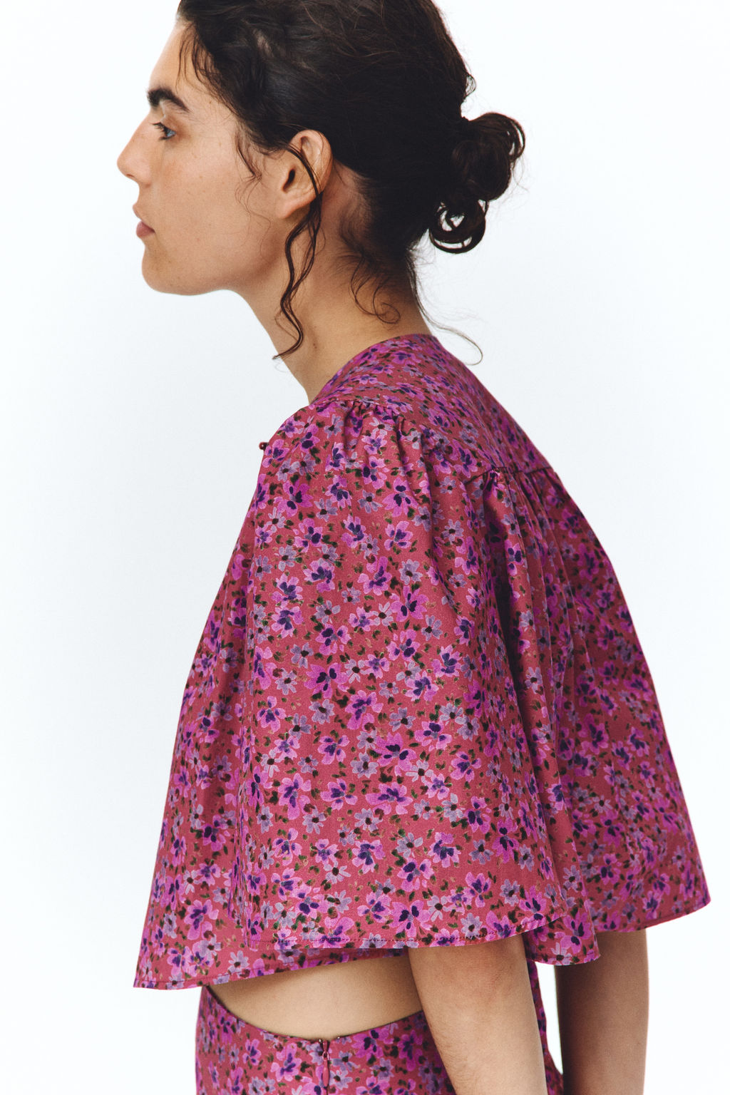 Blusa cropped de algod?n - H&m фото 2
