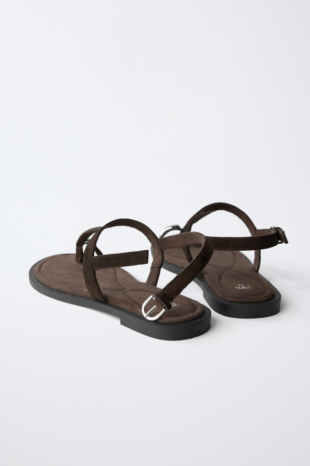 SANDALIA PIEL / Marr?n - Zara фото 5