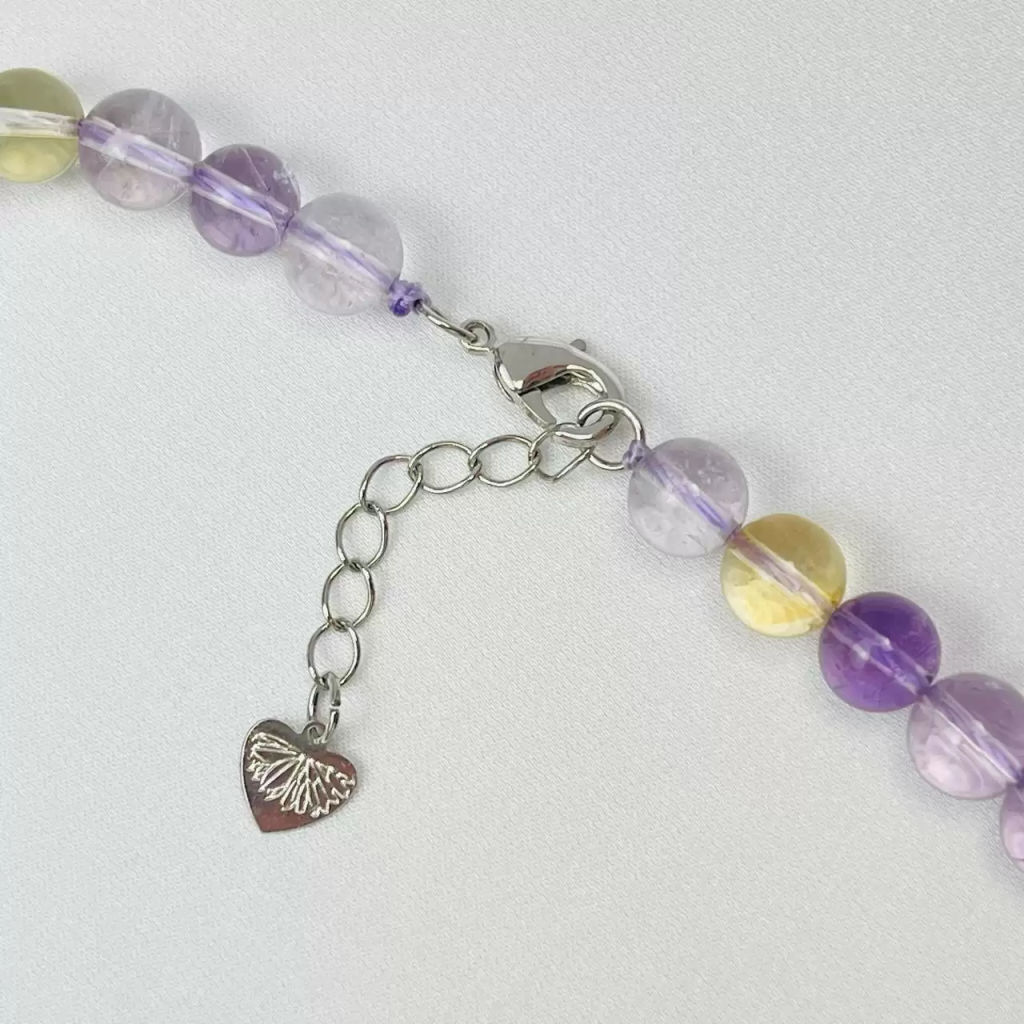 Бусы из Аметрина - Радуга самоцветов фото 5