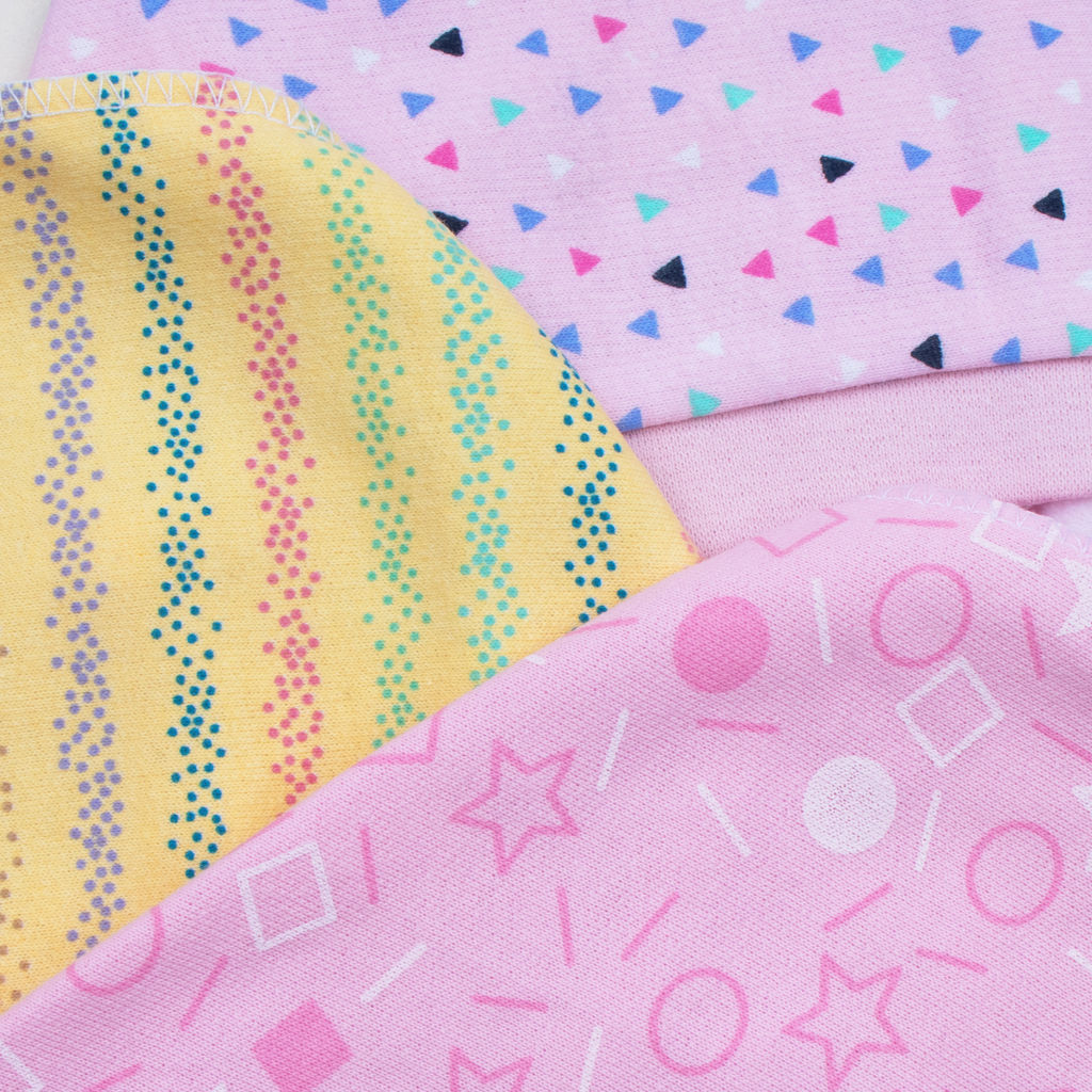 Комплект чепчиков футер 2х нитка начёс 3 шт 0059300101