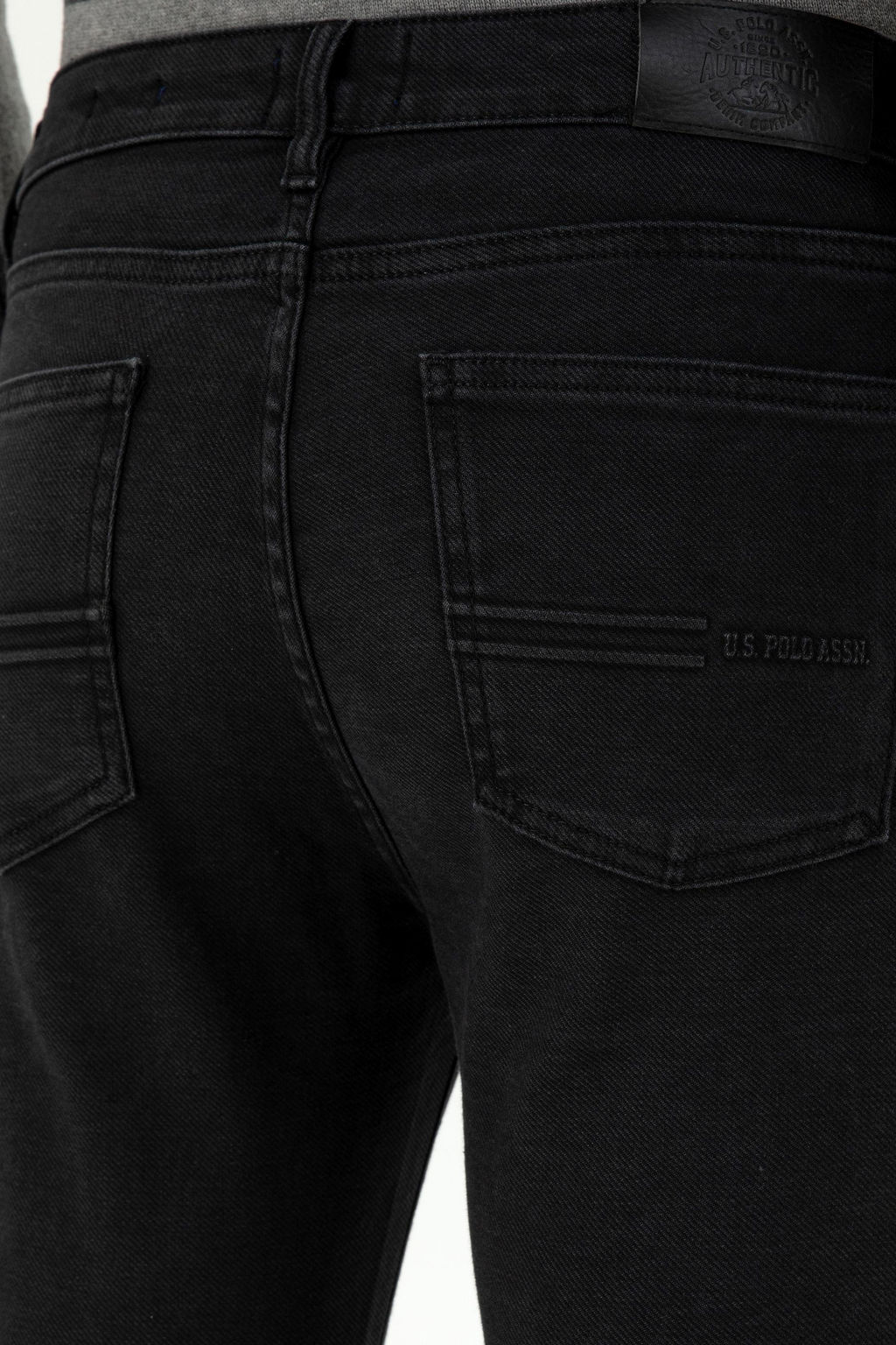 Мужские черные джинсовые брюки Неожиданная скидка в корзине - U.s. polo assn фото 6