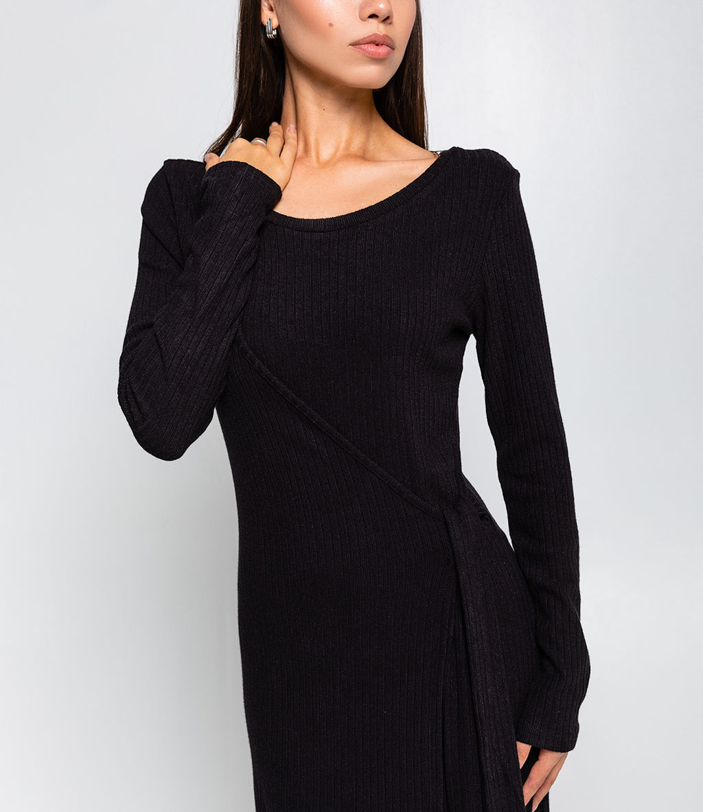 Платье #КТ24672, чёрный