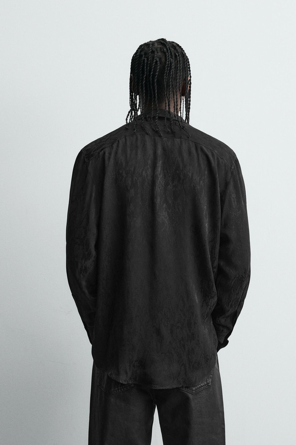 FLUID JACQUARD SHIRT - Zara фото 3