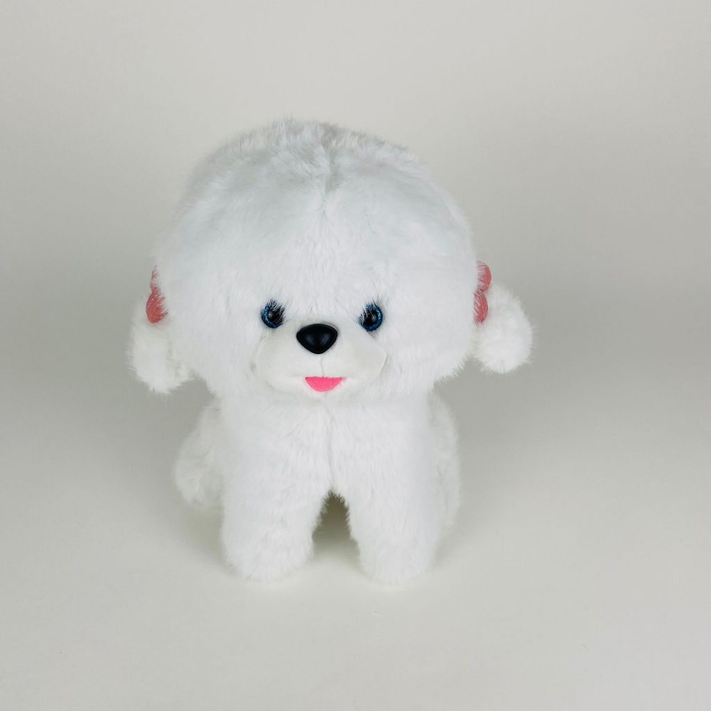 Мягкая игрушка Собака белая с бантиком 35 см (арт. 9599/35) - Storyland фото 5