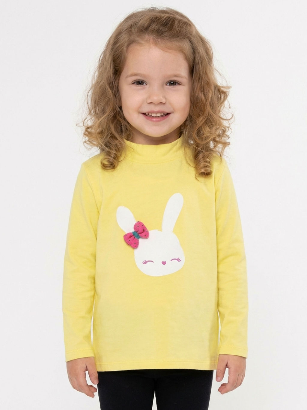 Футболка (лонгслив)	 UD 2153 св.желтый - Mini maxi фото 4