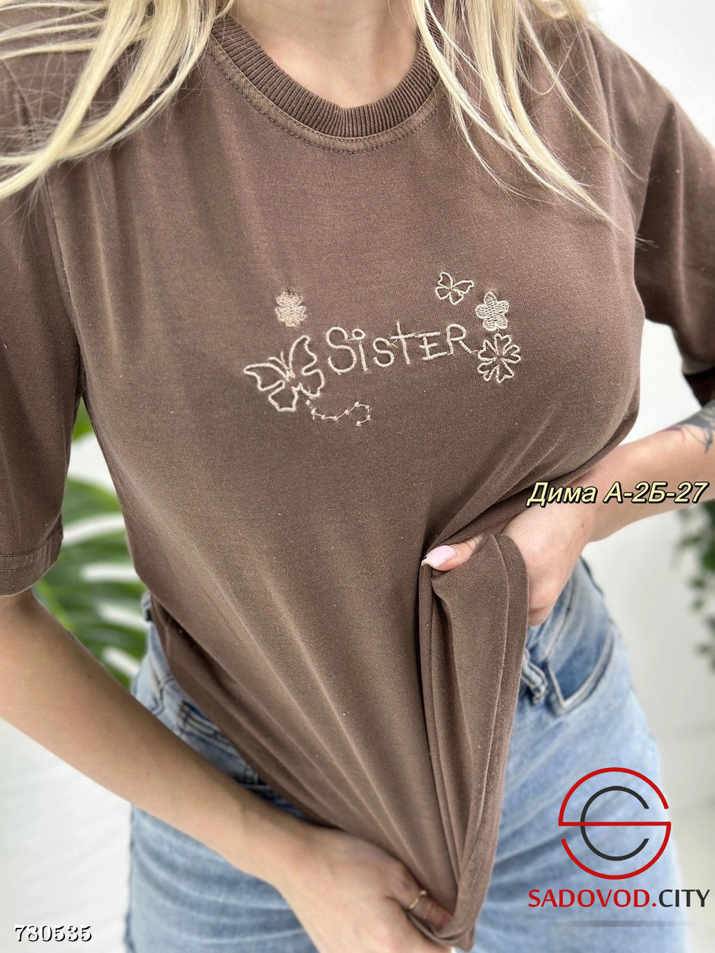 Женская футболка с принтом - Bruno фото 3