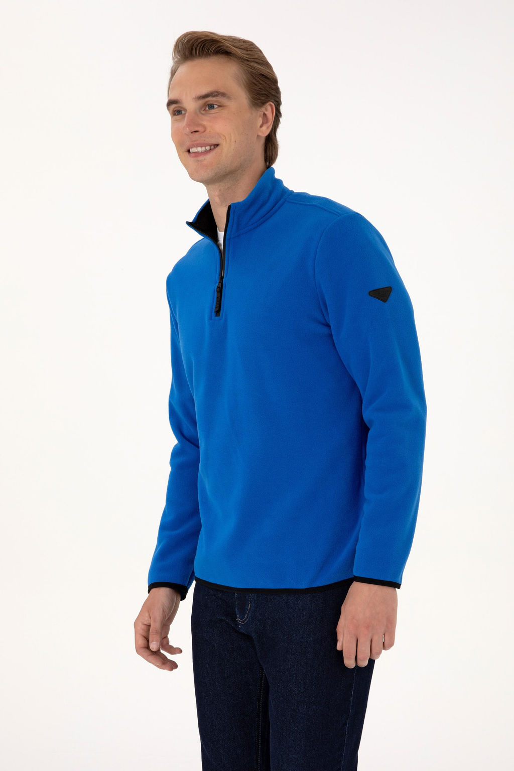 Erkek Koyu Mavi Basic Sweatshirt Sepette S_rpriz _ndirim - U.s. polo assn фото 3