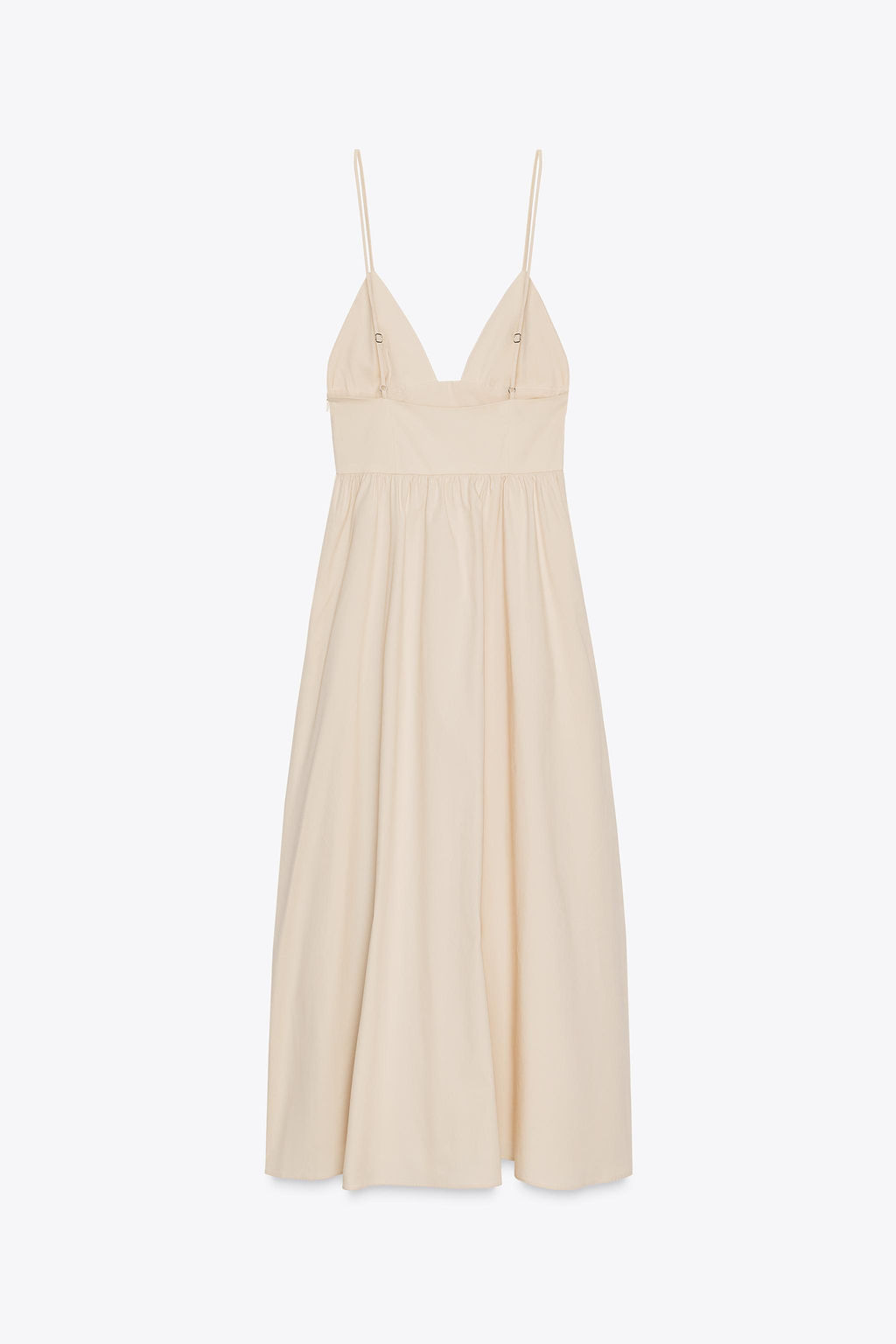 POPLIN MIDI DRESS - Zara фото 15