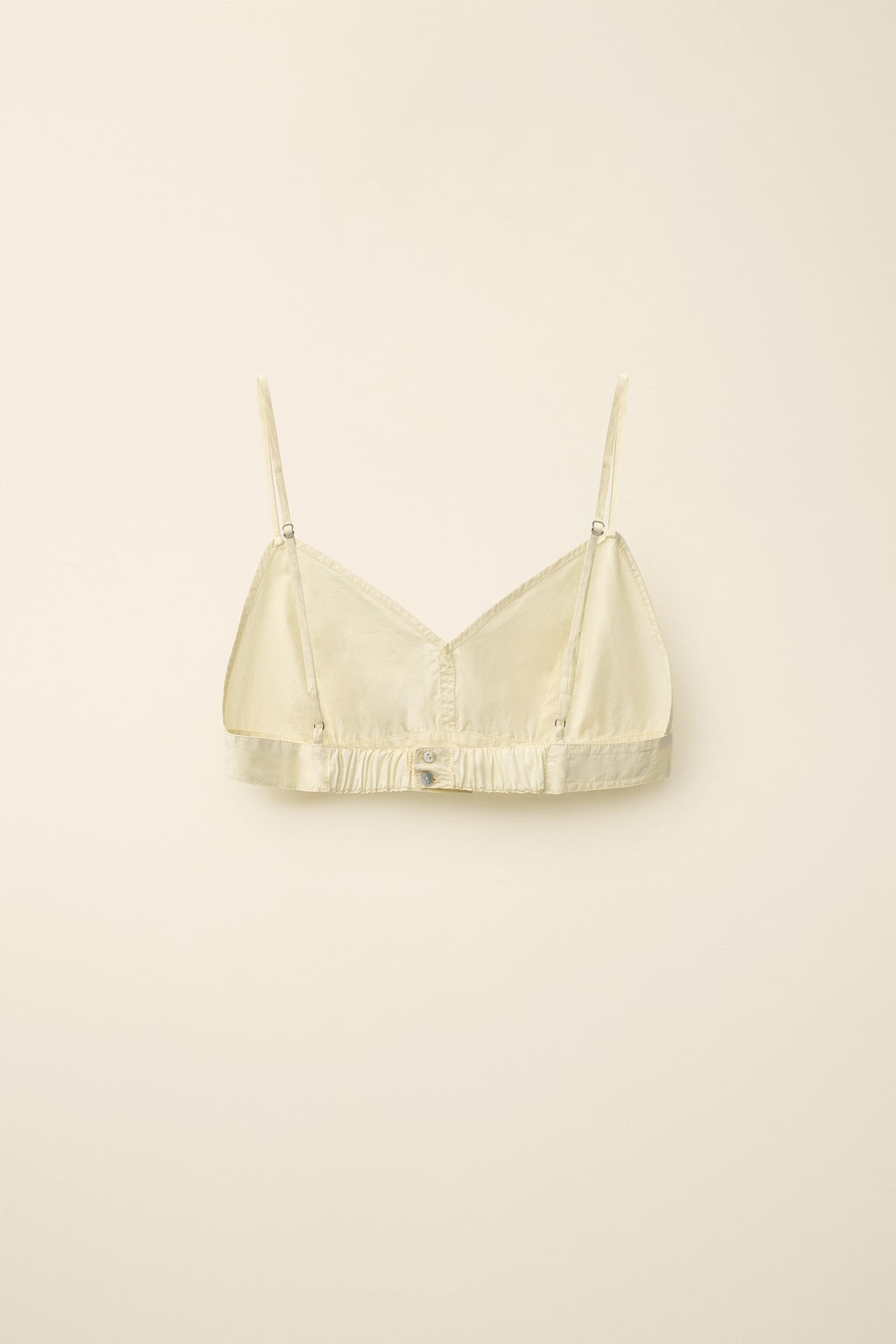 TOP POPEL?N CREATED BY CARAMEL LONDON X ZARA / Amarillo claro