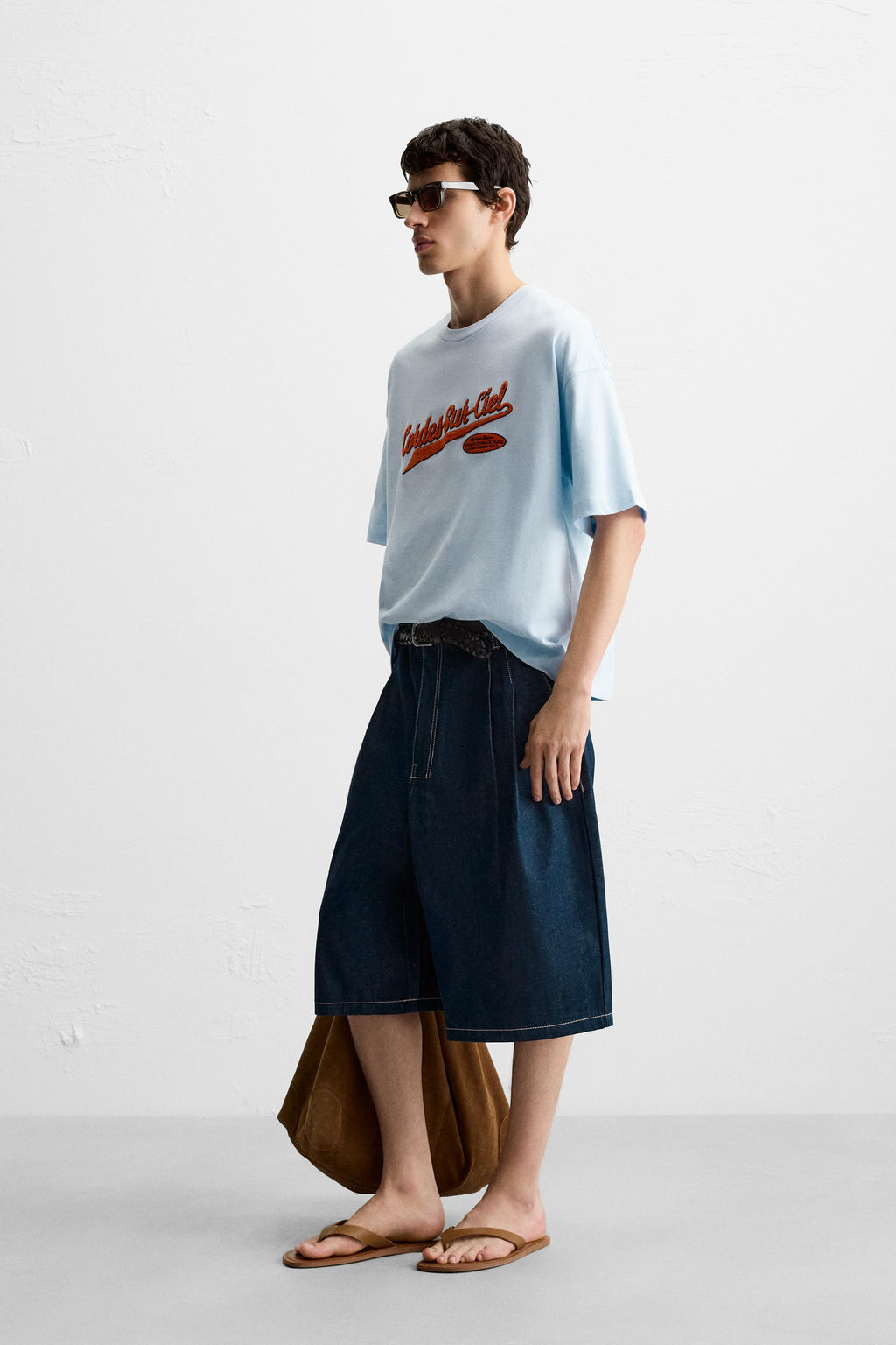 TOWELLING PATCH T-SHIRT - Zara фото 4
