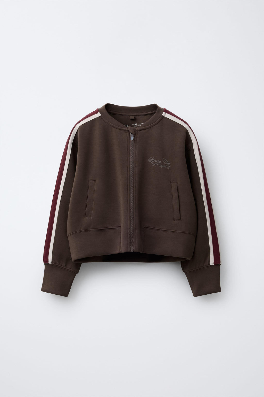 MODAL JACKET WITH STRIPES