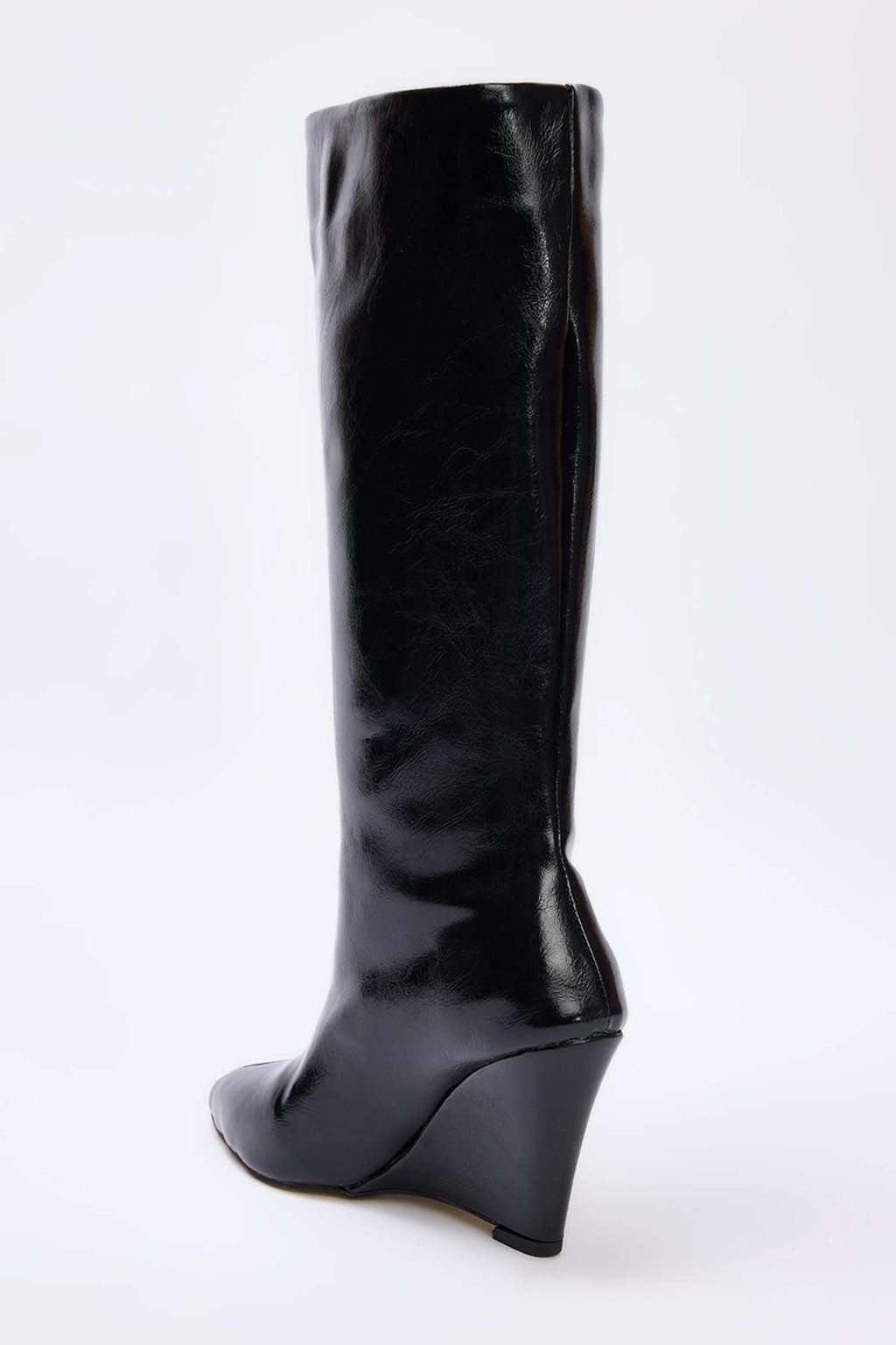 Siyah Wedge Topuklu Kad?n Cizme TAKAW26CZ00043 - Trendyolmilla фото 6