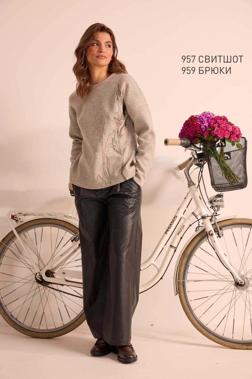 Свитшот 957 - Niv niv fashion фото 2
