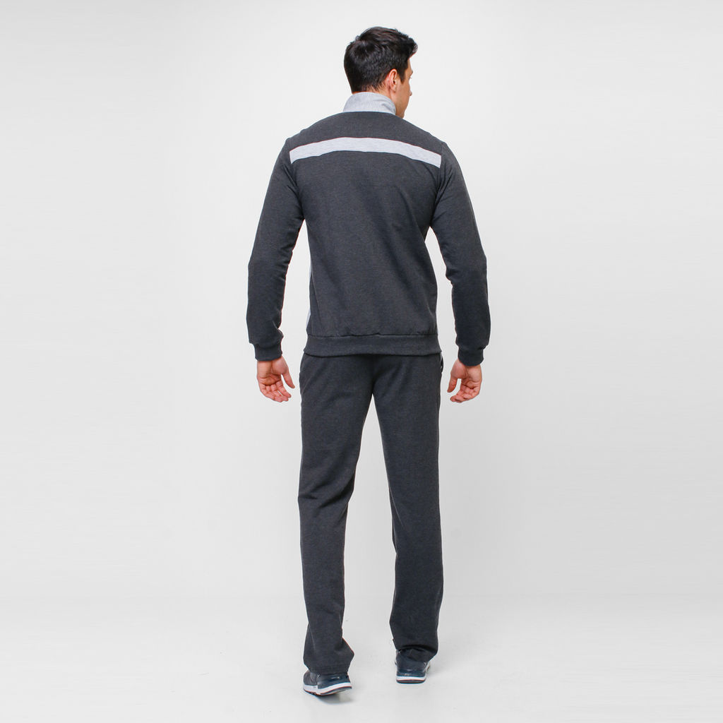 RODOS Спортивный костюм мужской весна/лето М-187 Синий/Меланж  фото 44