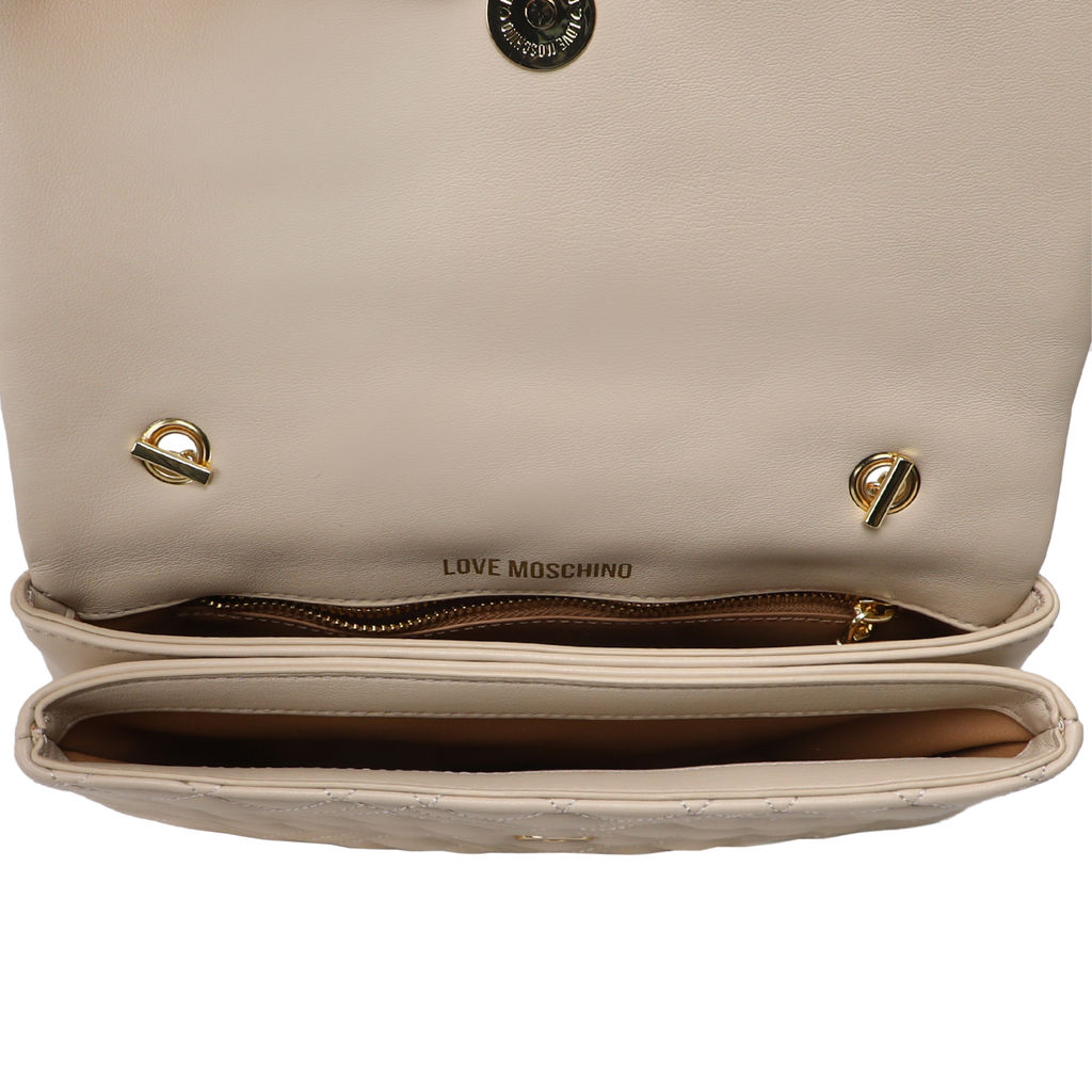 Клатч LOVE MOSCHINO SMART DAILY BAG Артикул 3815464, молочно-бежевый  фото 6