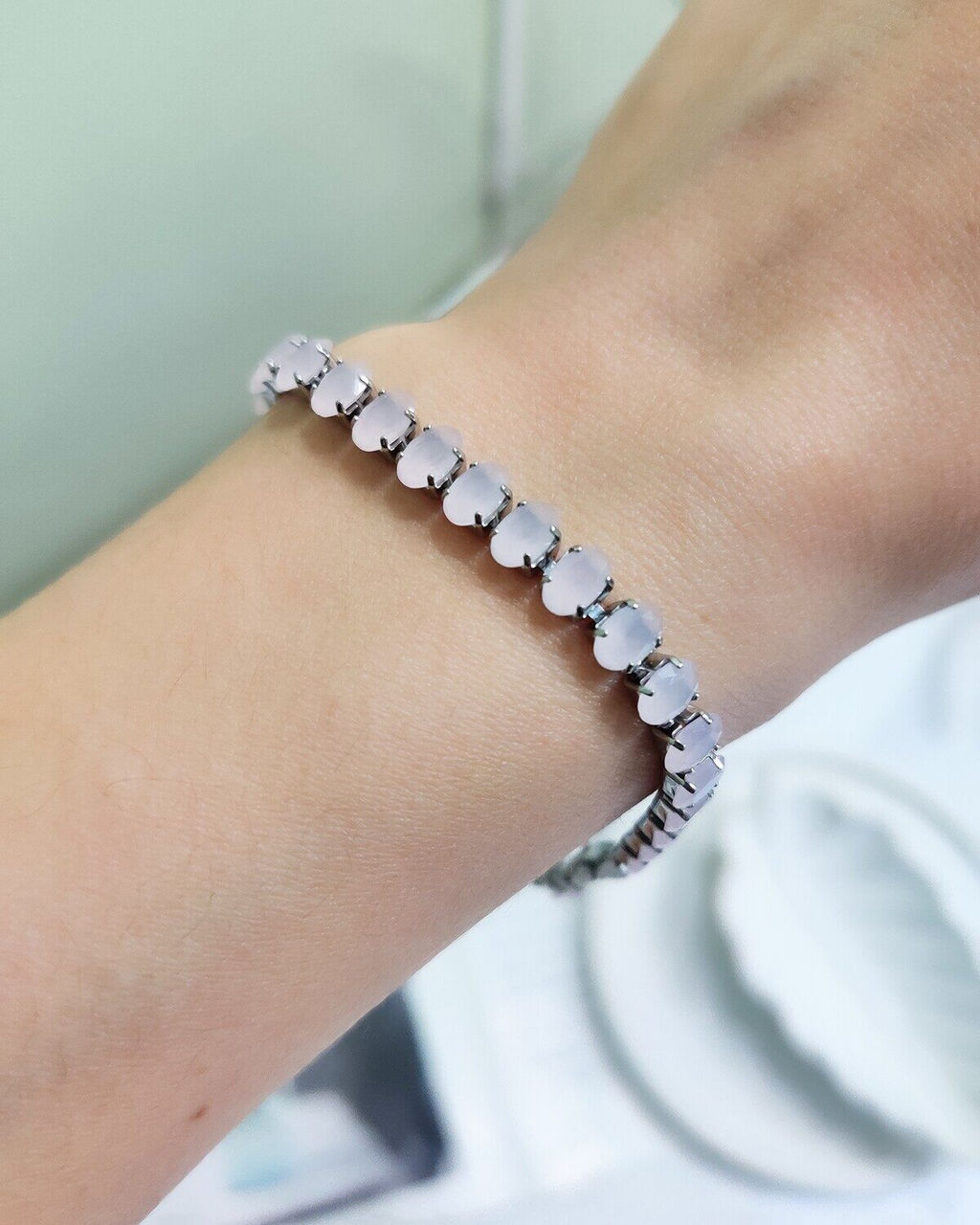 Браслет с цирконами