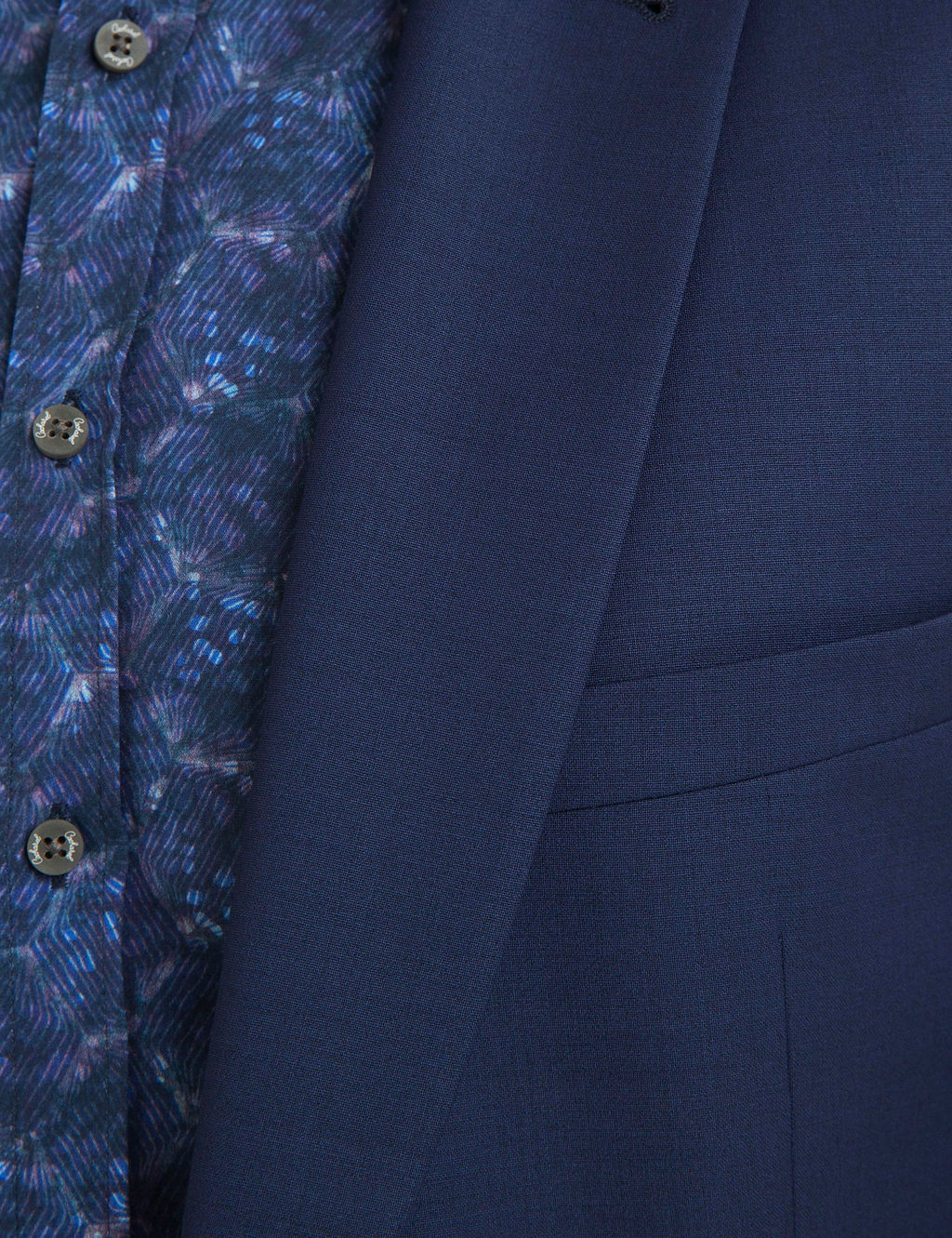 Узкая куртка цвета индиго - Cacharel фото 4