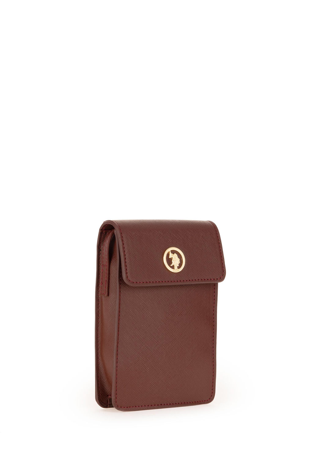 Женская бордово-красная сумка для телефона Неожиданная скидка в корзине - U.s. polo assn фото 4