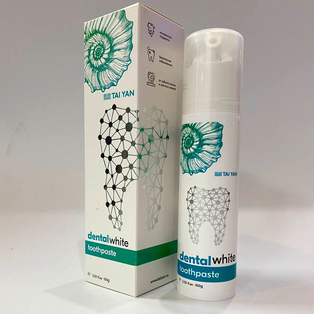 Зубная паста «Dental white» Tai Yan, 100 г  TY-111-05