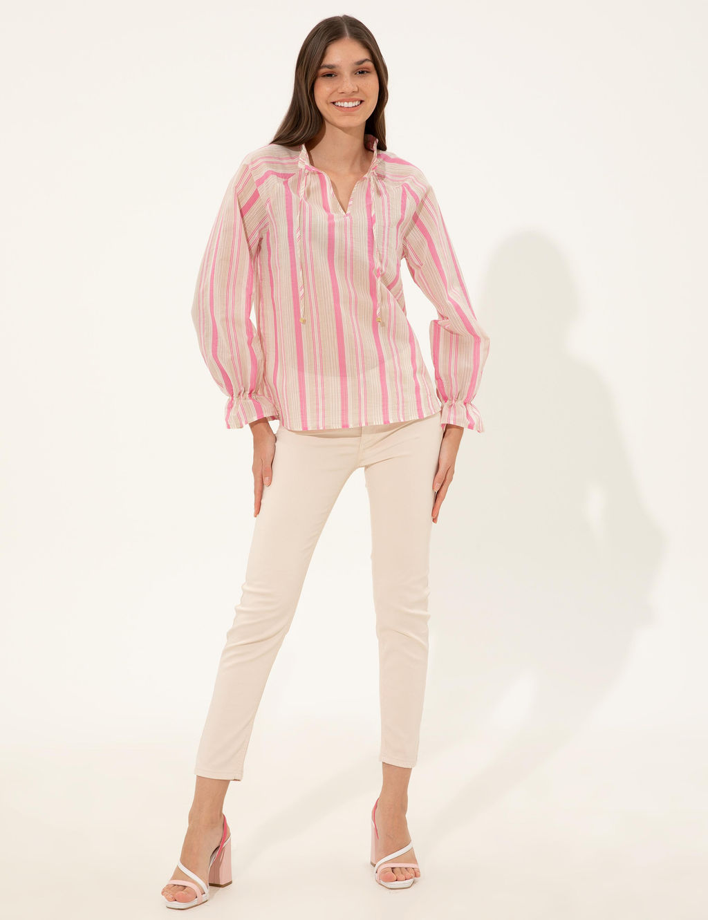 Fu_ya Regular Fit Bluz - Pierre cardin фото 4