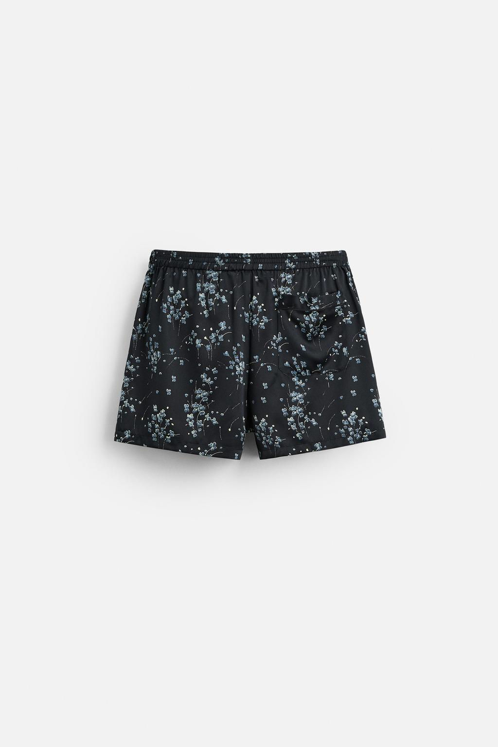 LIMITED EDITION FLORAL PRINT BOXERS - Zara фото 5