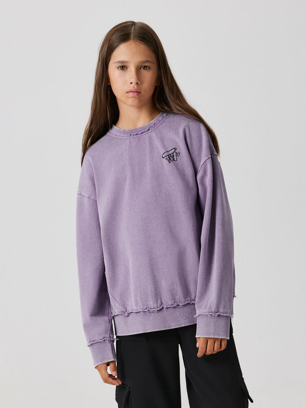 ACOOLA / Джемпер детский для девочек Mirza фиолетовый фото 2