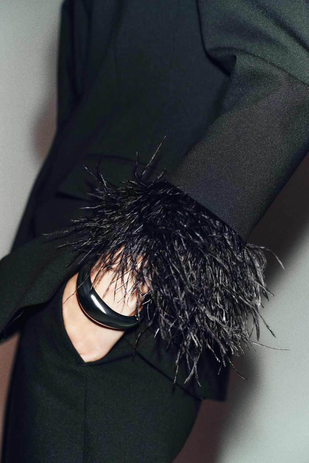 FEATHER BLAZER - Zara фото 5