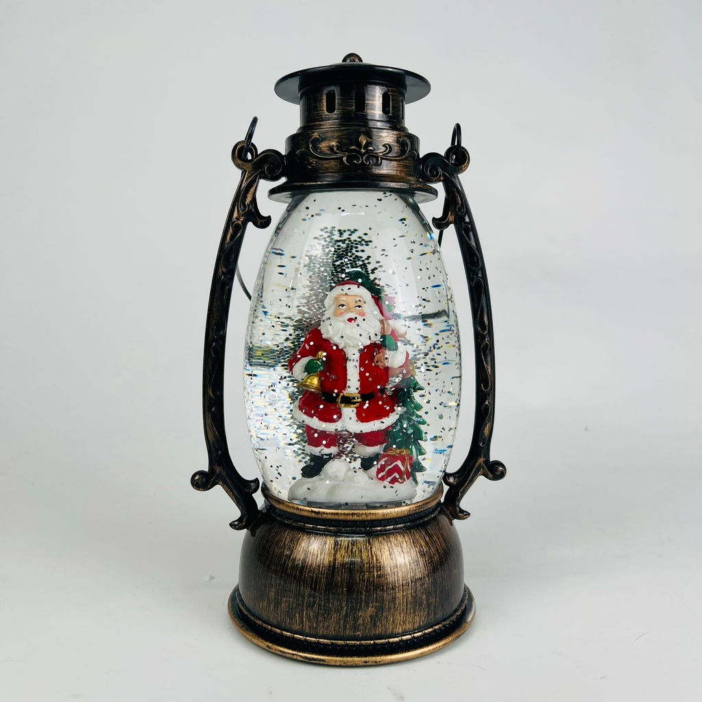 Новогодний декор Лампа стекло 24 см в ассортименте (арт. K-4) - Ип лебедев о.ю фото 2