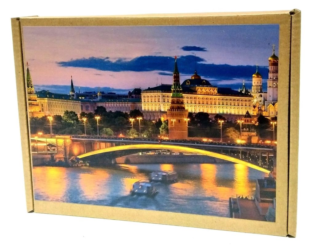 Alter Ego Фигурный деревянный пазл "Москва. Кремль" арт.8297