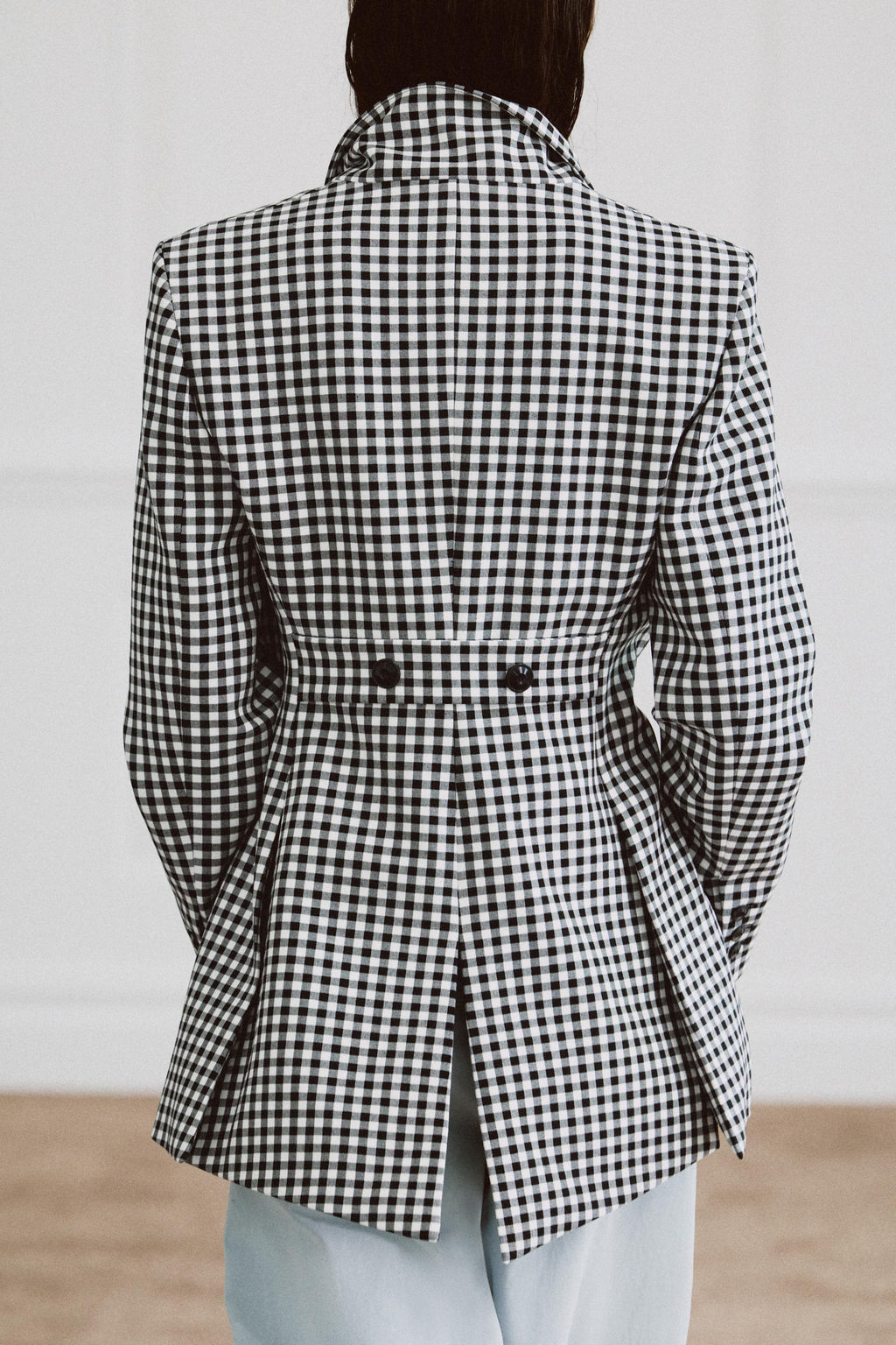 BLAZER ASIM?TRICA ZW COLLECTION / Negro / Blanco - Zara фото 3